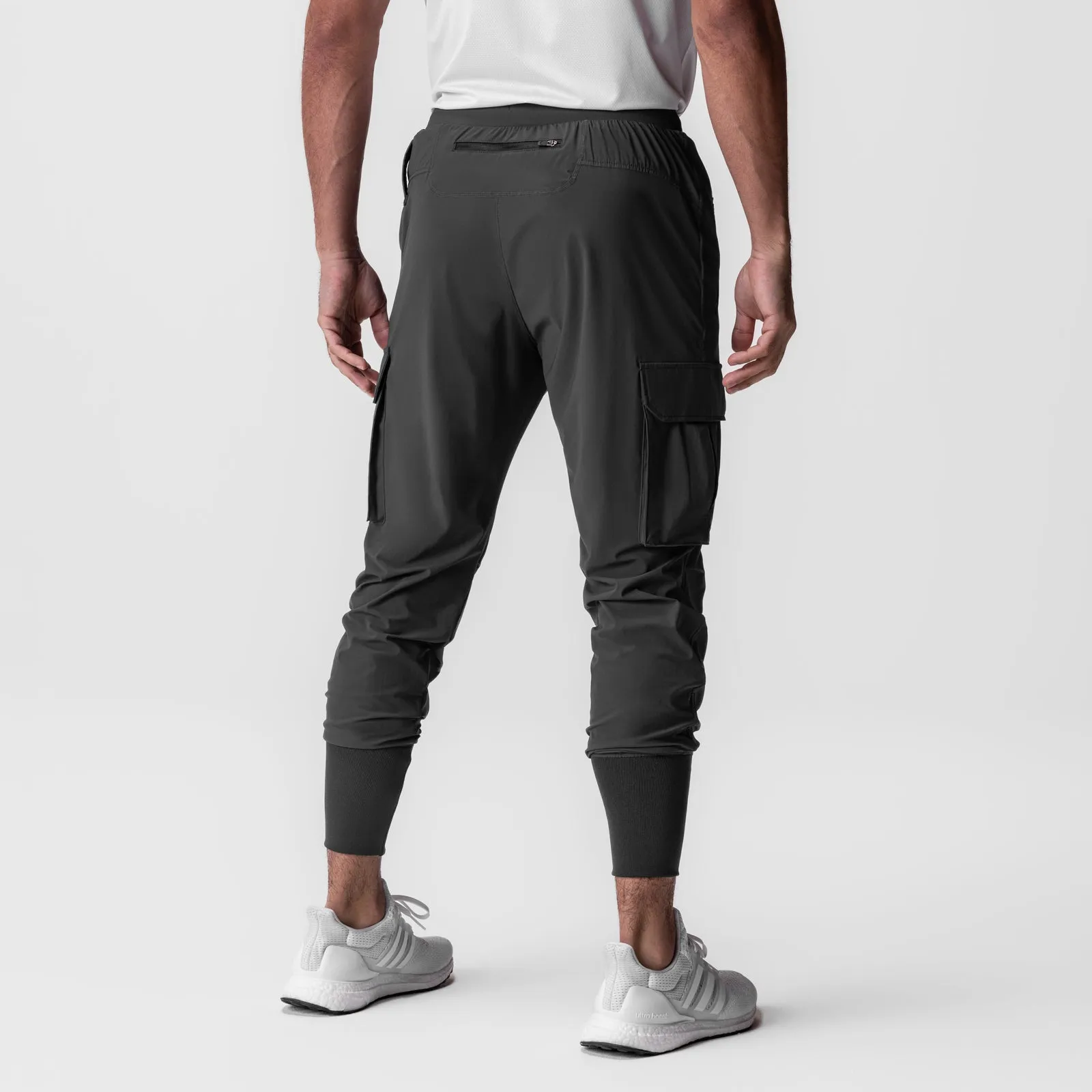 0825. Tetra-Lite™ Cargo High Rib Jogger - Space Grey "Reflective"