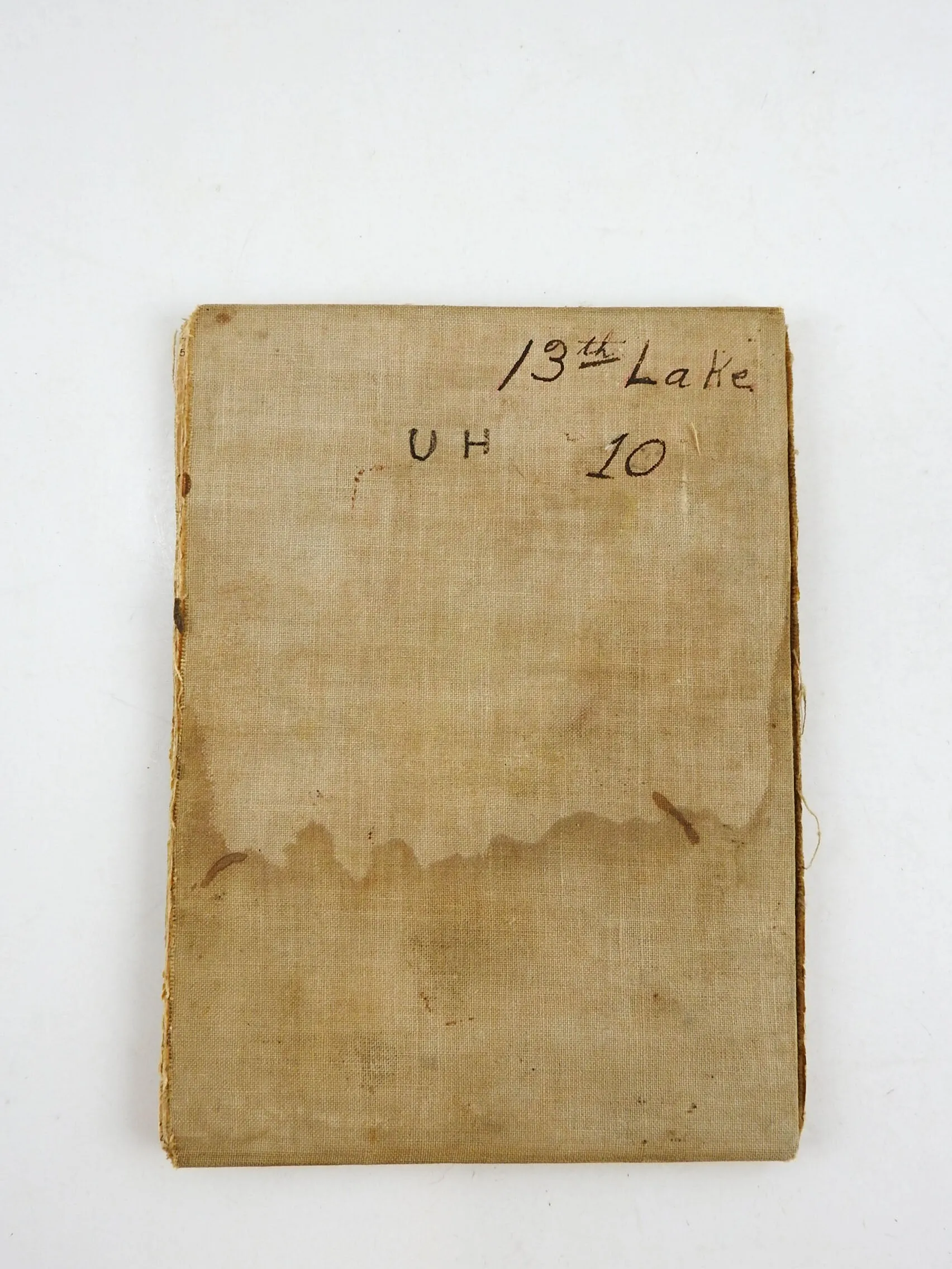 13th Lake New York 1897 US Geological Survey Folding Map