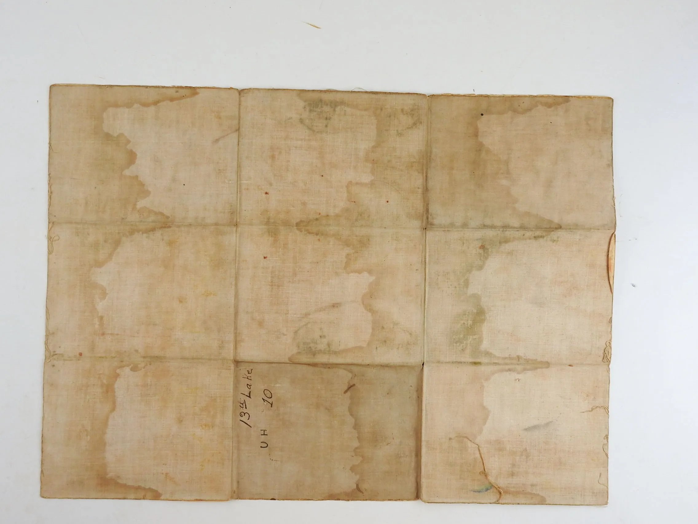 13th Lake New York 1897 US Geological Survey Folding Map