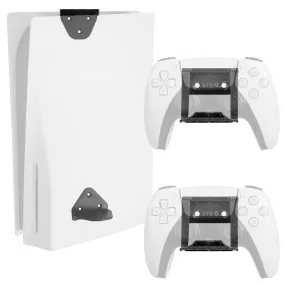 2-in-1 (Wall & Desk) Mount Designed for PS5   2 Controller Mounts