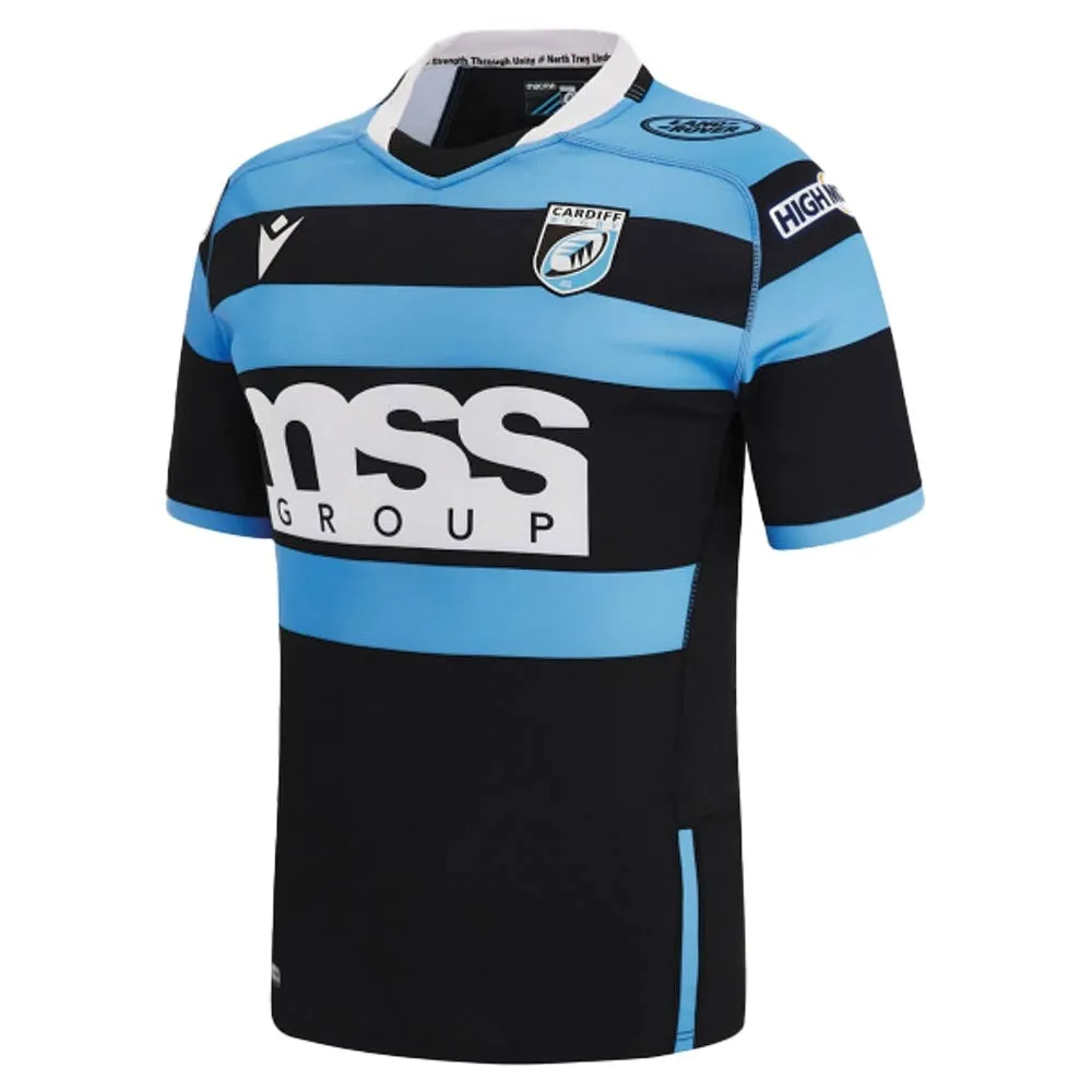 2022-2023 Cardiff Blues Home Rugby Shirt (Kids) (Your Name)