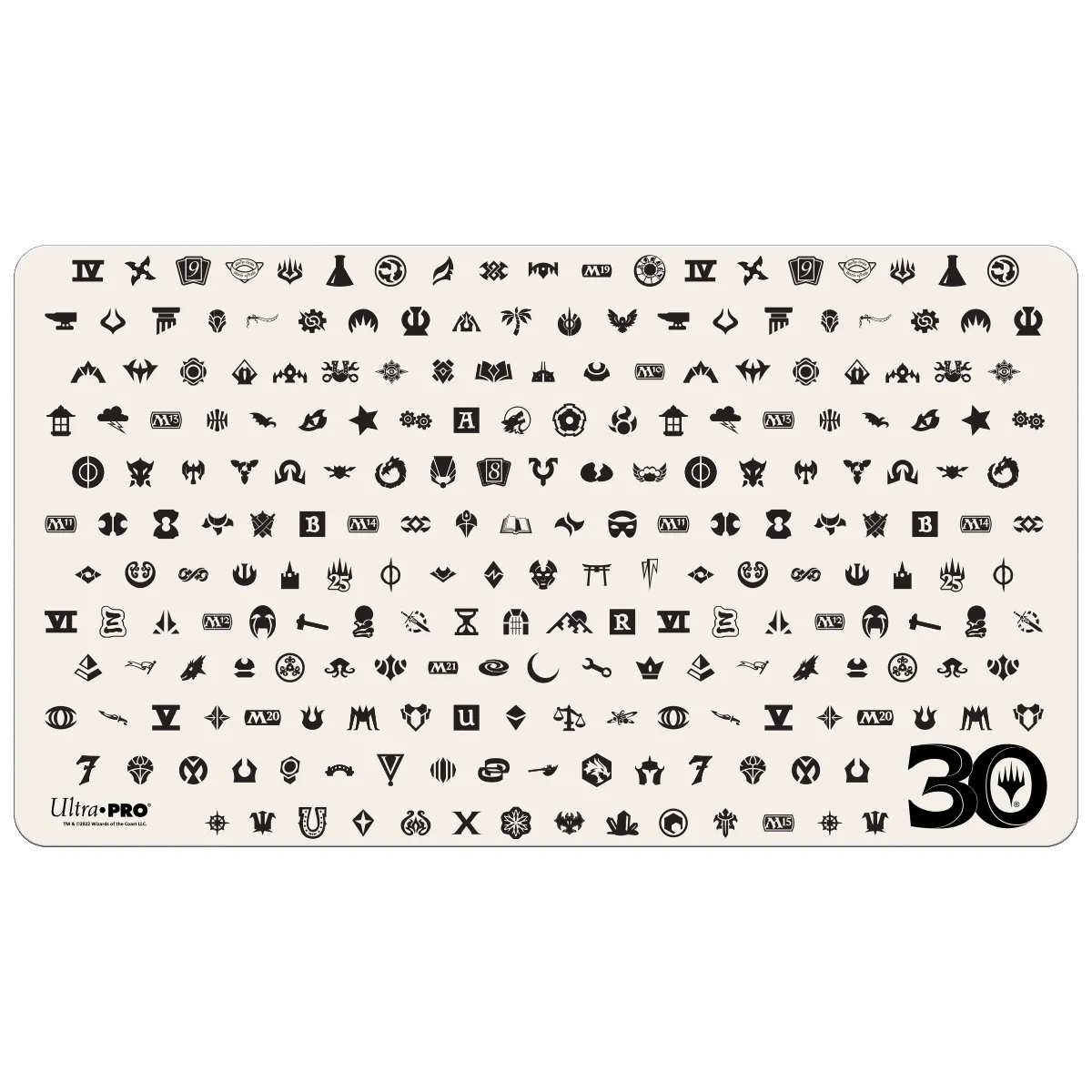 30th Anniversary Holofoil Standard Gaming Playmat for Magic: The Gathering