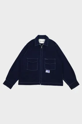 555 Shacket - Indigo Wonky-Wear
