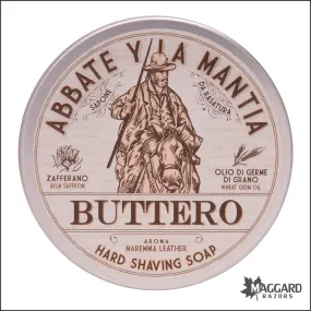 Abbate Y La Mantia Buttero Hard Shaving Soap, 80g