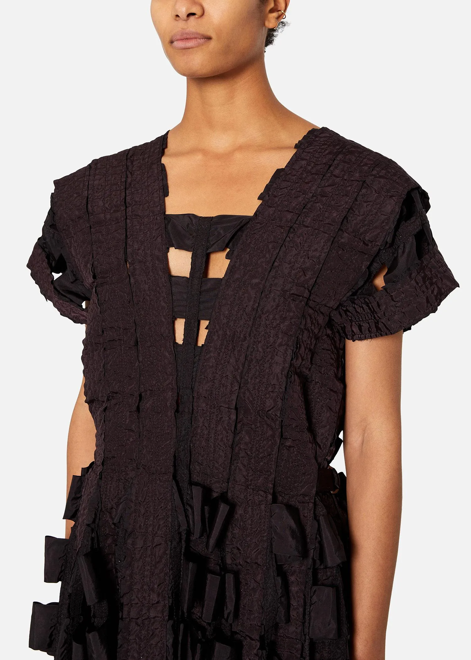 AIR BRAKE DRESS BLACK