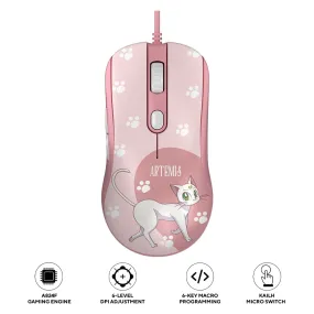 Akko AG325C Sailor Moon Artemis Wired Gaming Mouse