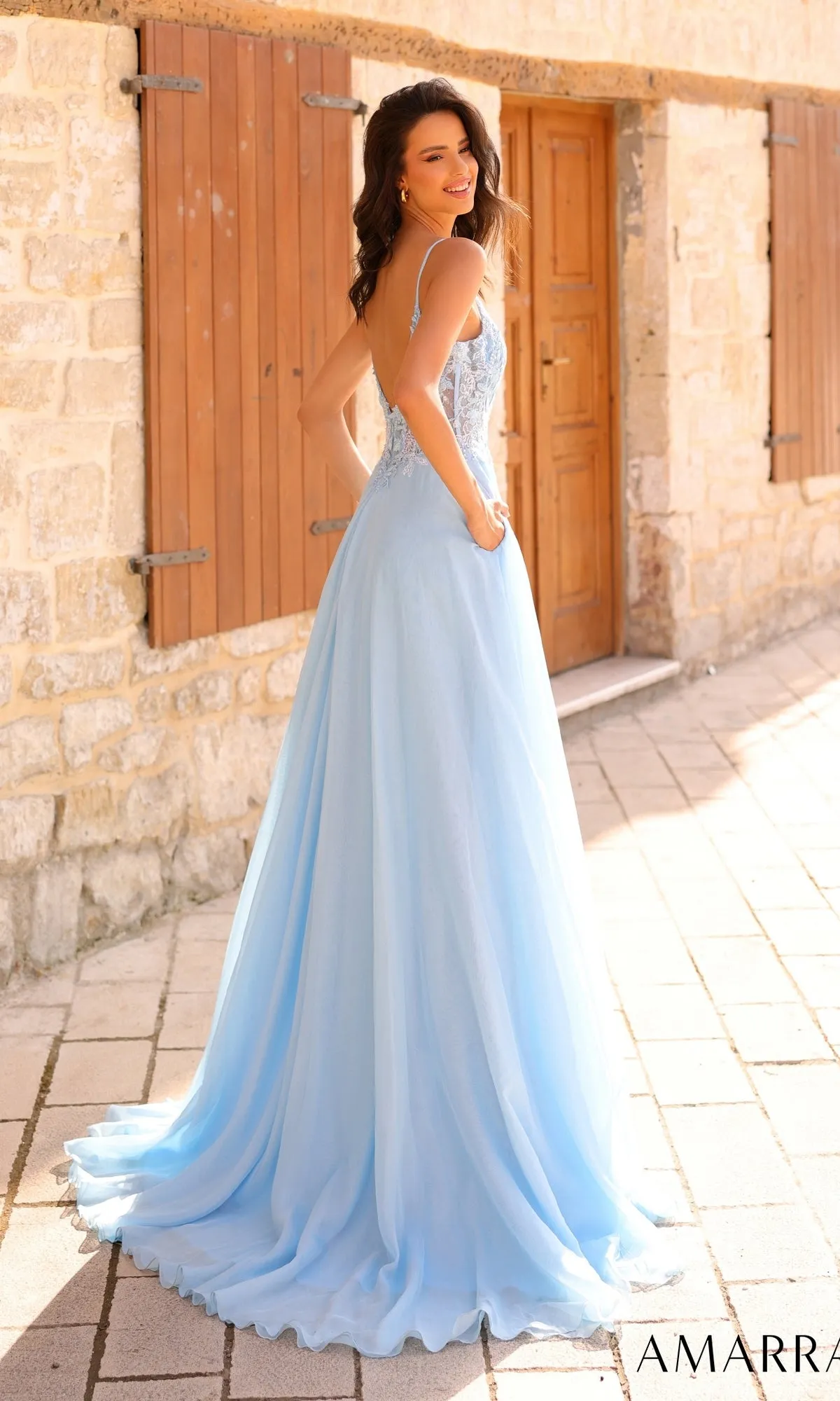 Amarra Long Formal Dress 88834