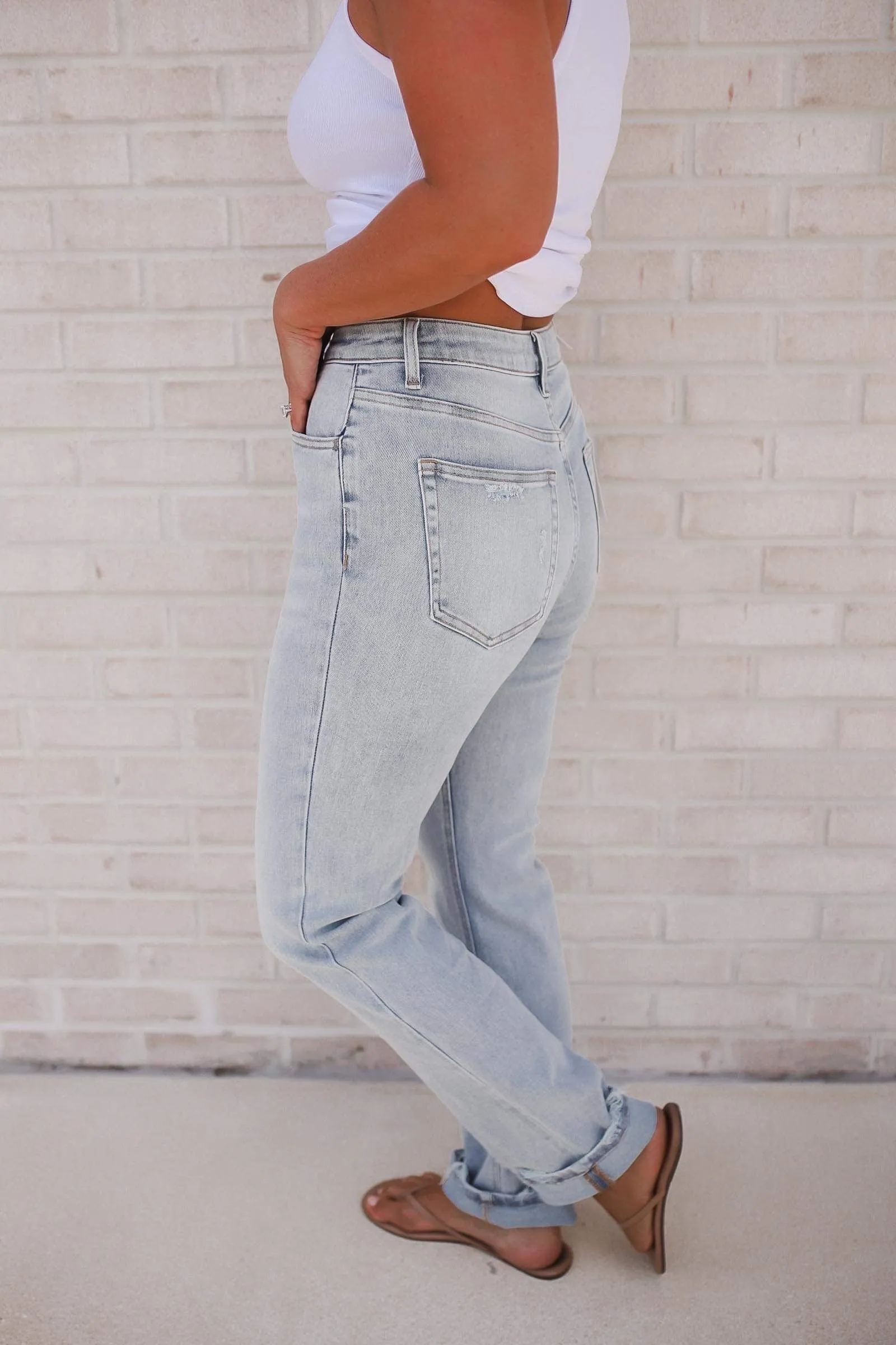 Amelia 90s Vintage Straight Jeans Plus/Reg