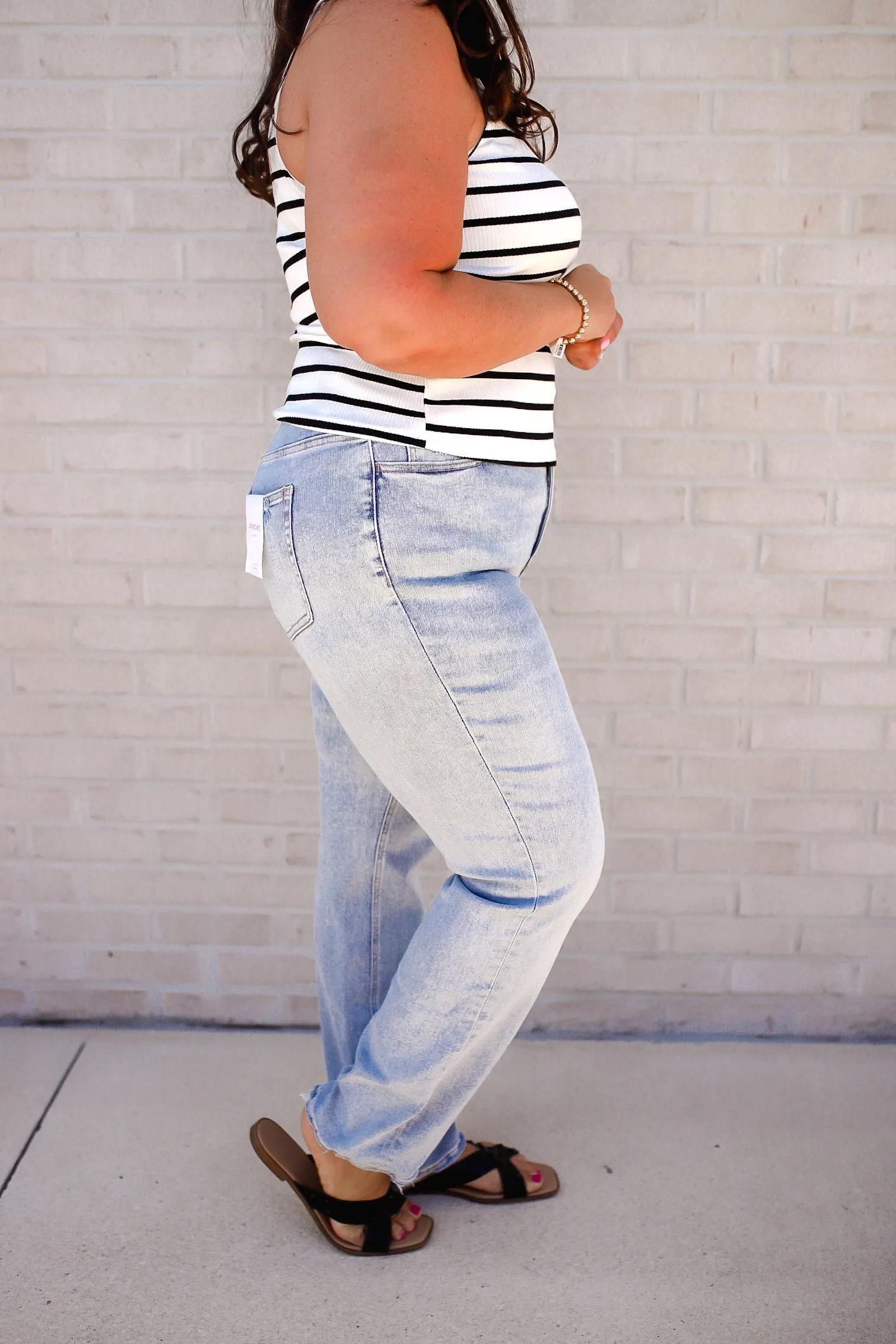 Amelia 90s Vintage Straight Jeans Plus/Reg