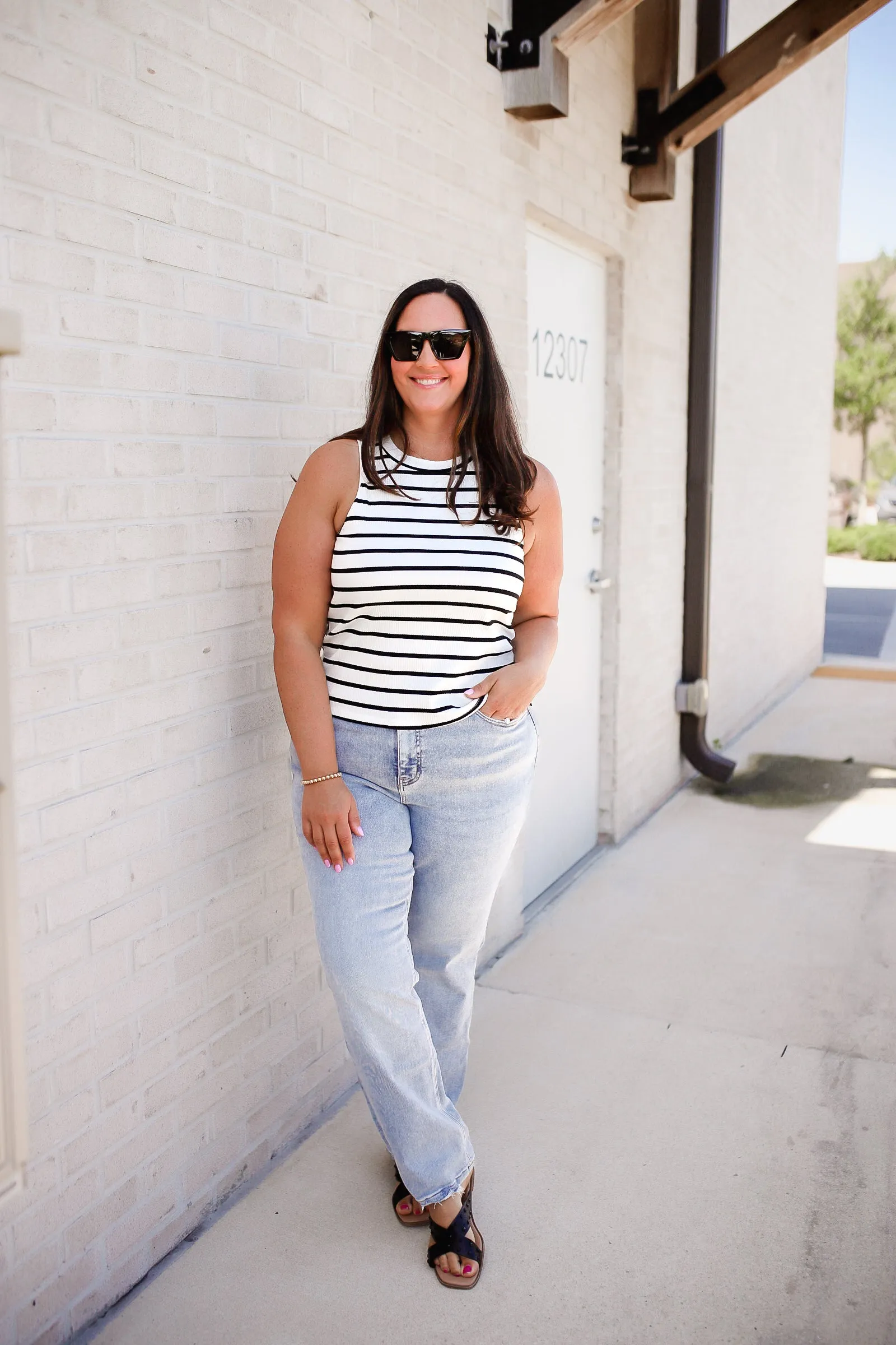 Amelia 90s Vintage Straight Jeans Plus/Reg