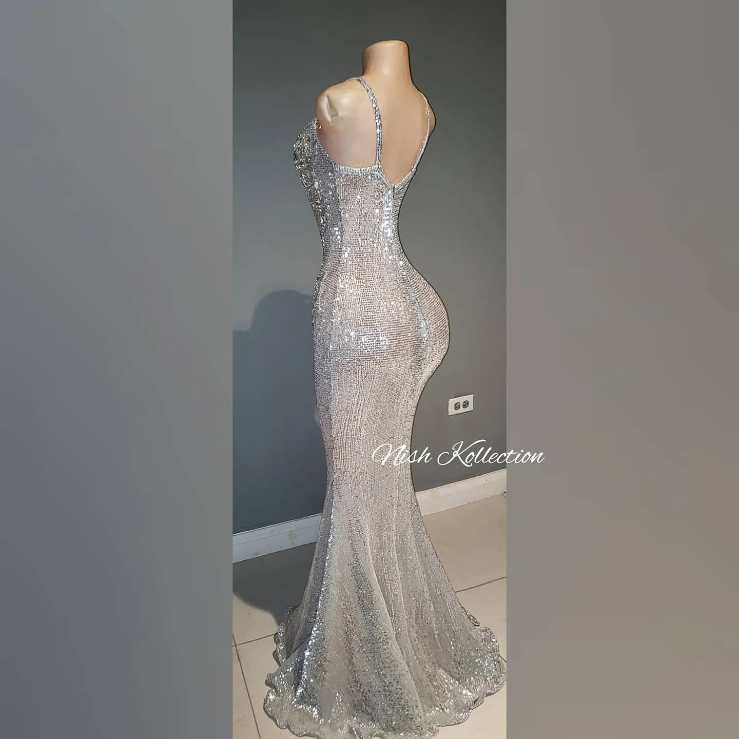 Azuri Rhinestone Mermaid Dress