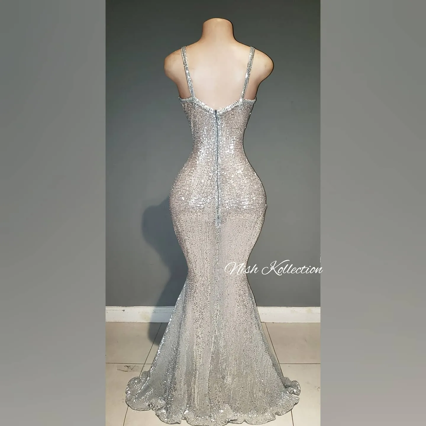 Azuri Rhinestone Mermaid Dress