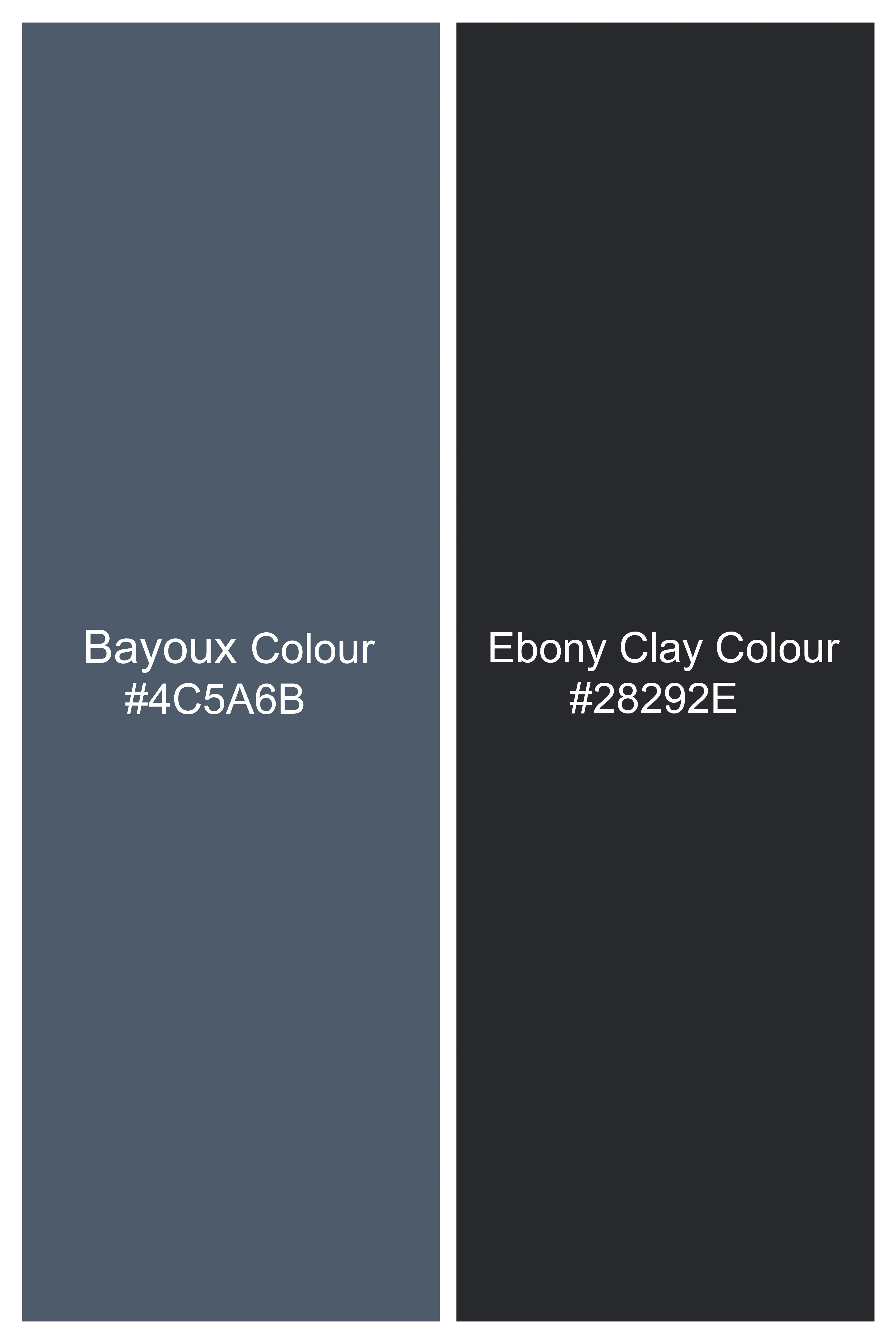 Bayoux Gray Plaid Wool Rich Suit