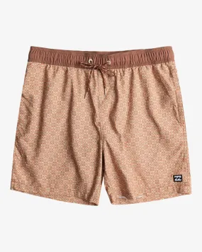 Billabong Mens Good Times Layback 16" Swim Shorts - Mustard