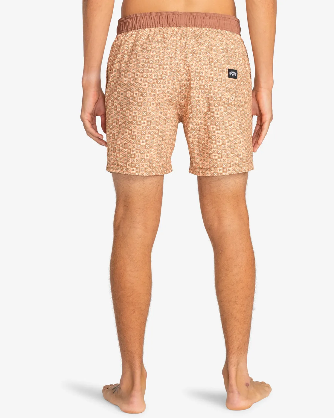 Billabong Mens Good Times Layback 16" Swim Shorts - Mustard