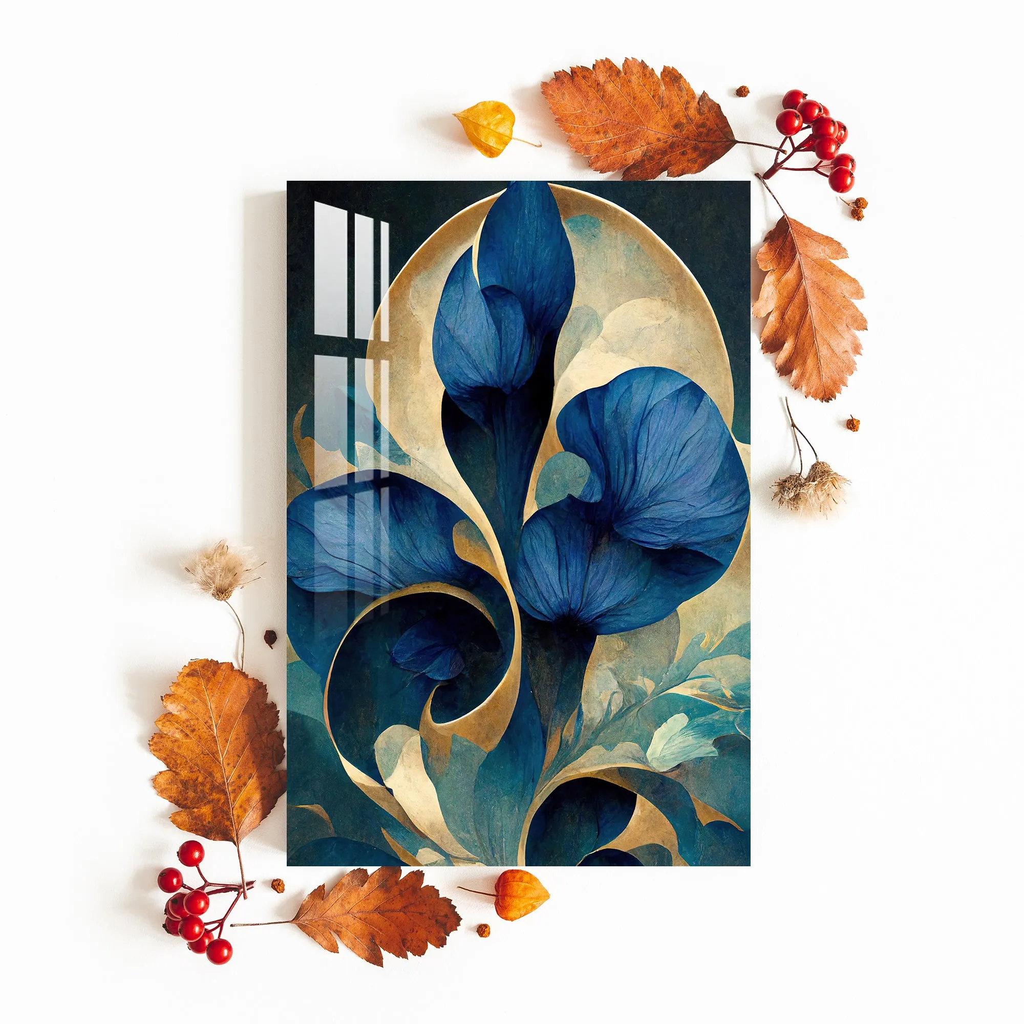 Blue Beauty Acrylic Wall Art