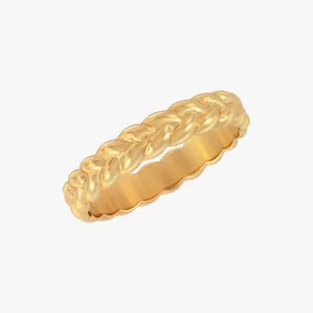 Braided Gold Ring