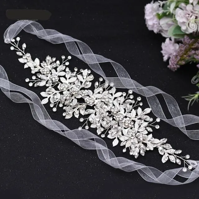 Bridal Rhinestone Hair Comb Clip