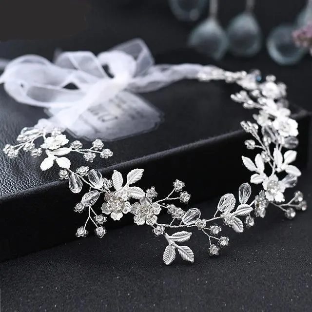Bridal Rhinestone Hair Comb Clip