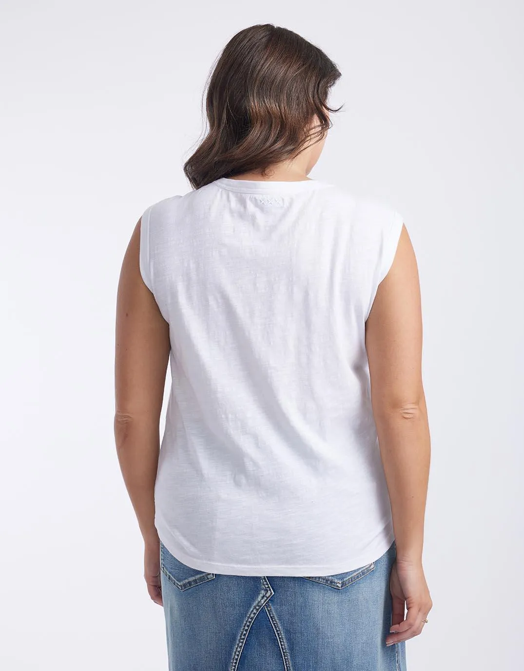 Cali Tank Top - White