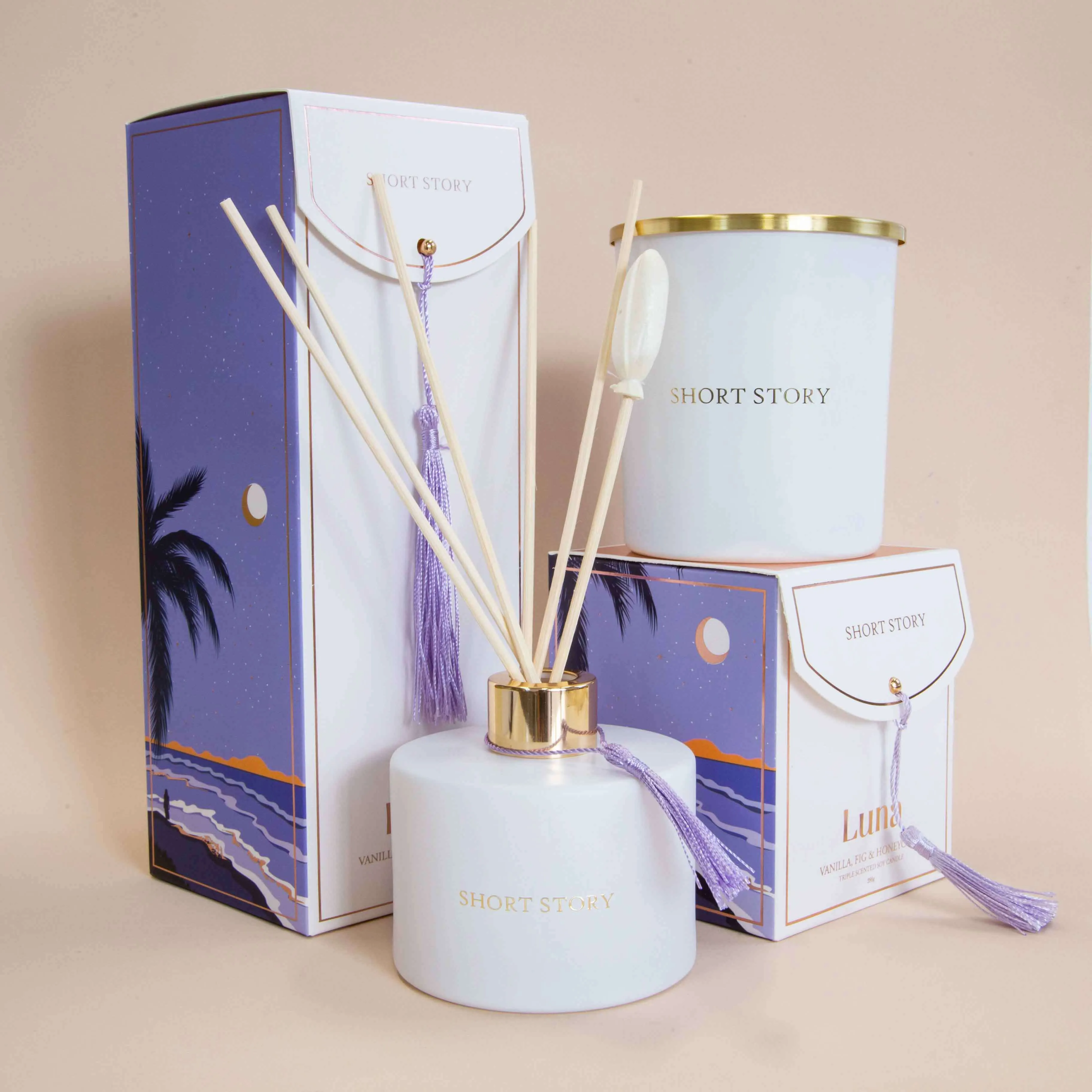 Candle Luna Vanilla, Fig & Honeycomb