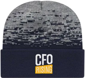 CAP AMERICA Static Pattern Knit with Cuff 