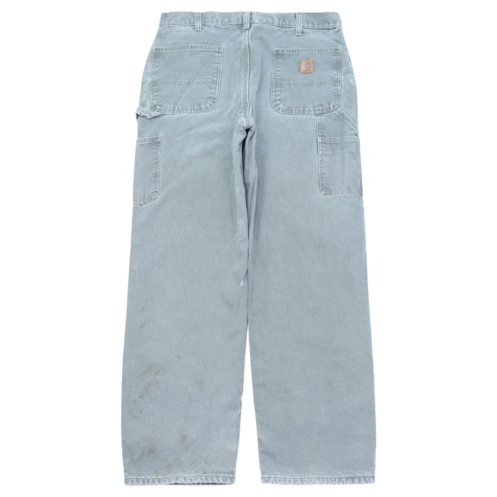 Carhartt Carpenter Olive Green Work Trousers