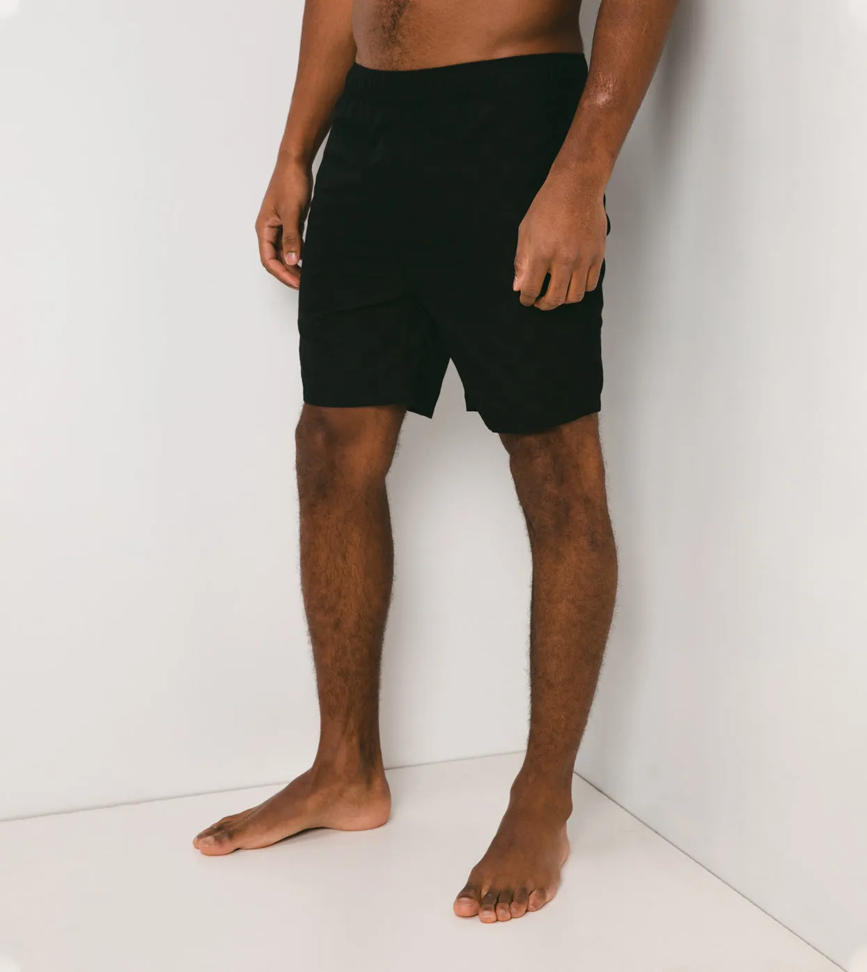 Checkerboard Laguna Short Black