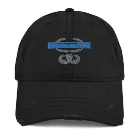 CIB Airborne Jump Distressed Dad Hat