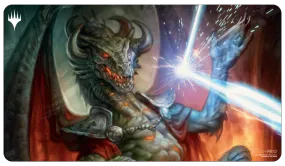 Commander Masters Deflecting Swat Red Standard Gaming Playmat for Magic: The Gathering