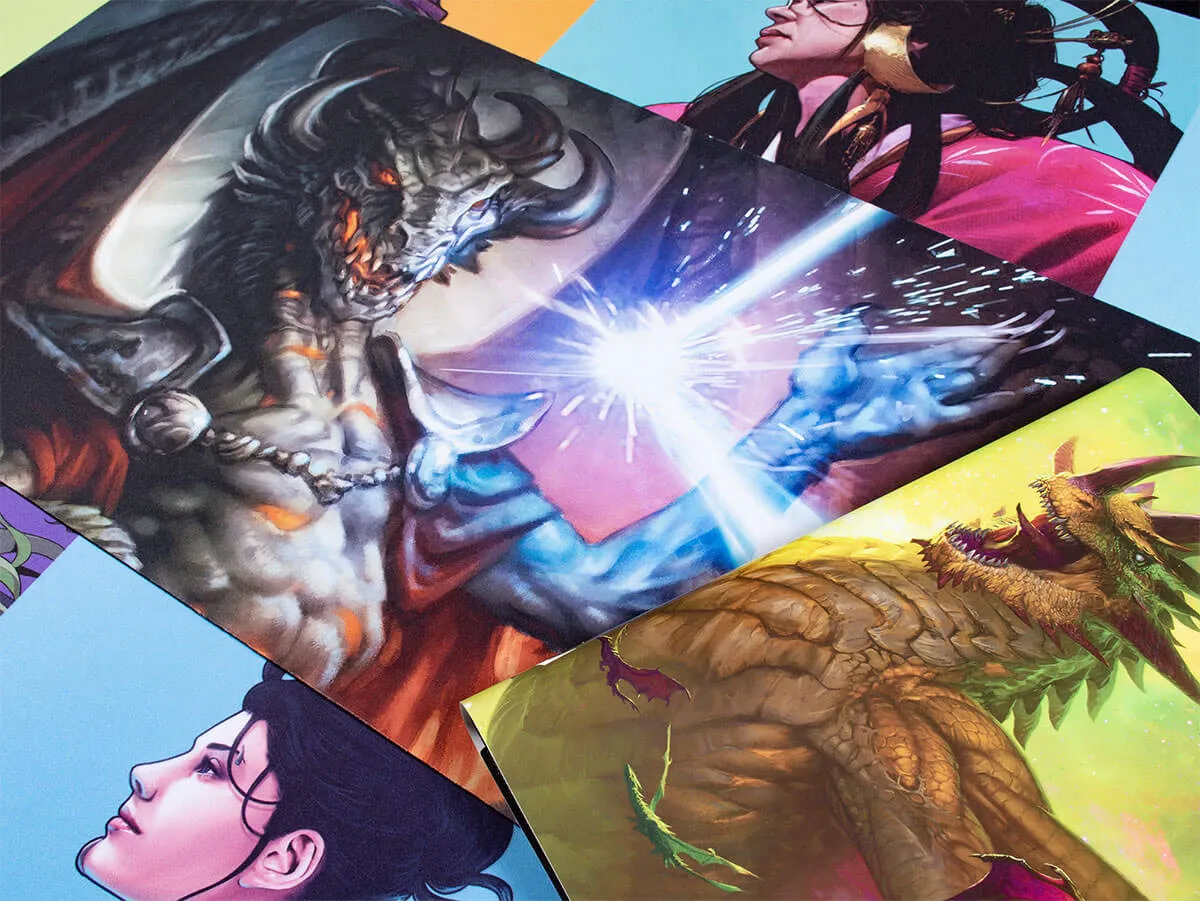Commander Masters Deflecting Swat Red Standard Gaming Playmat for Magic: The Gathering