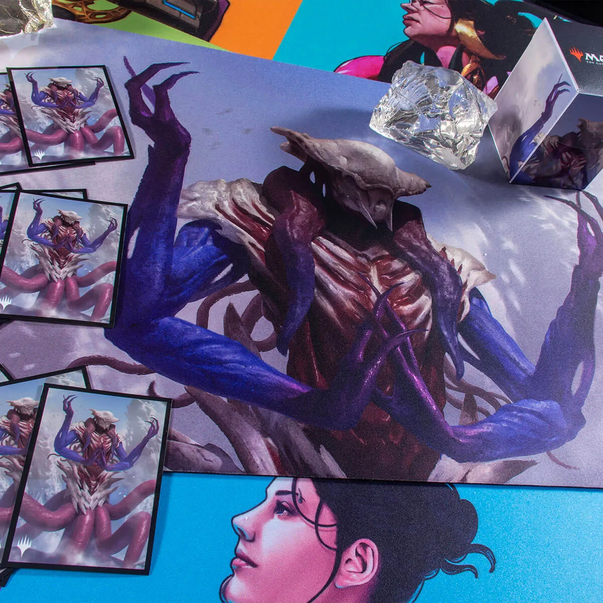 Commander Masters Zhulodok, Void Gorger Standard Gaming Playmat for Magic: The Gathering