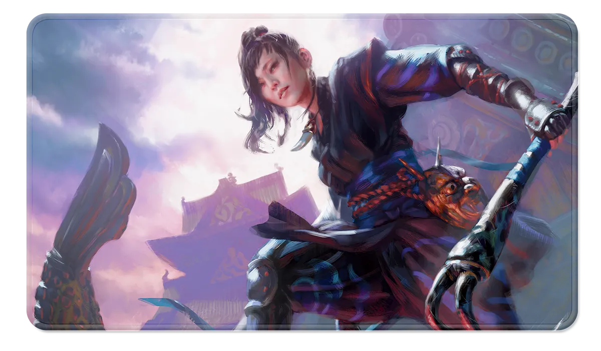 Commander Series #2: Allied - Yuriko Stitched Standard Gaming Playmat for Magic: The Gathering