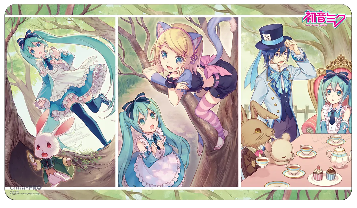 Digital Dreamland Woodland Wonderland Standard Gaming Playmat Mousepad for Hatsune Miku