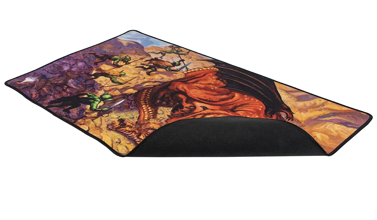 Dominaria Remastered Sneak Attack Black Stitched Standard Gaming Playmat for Magic: The Gathering