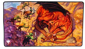 Dominaria Remastered Sneak Attack Black Stitched Standard Gaming Playmat for Magic: The Gathering