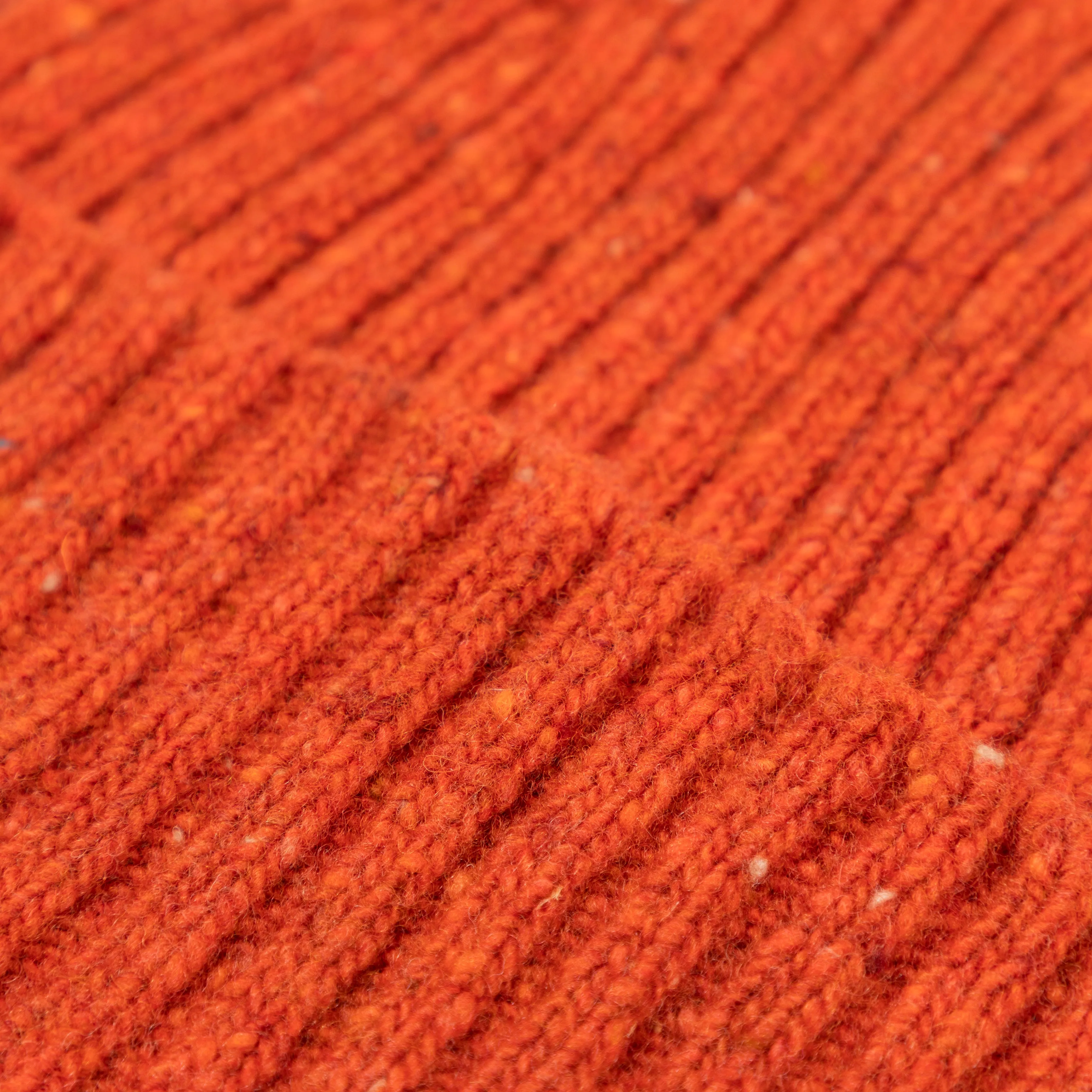 Donegal Merino Wool Ribbed Knit Hat
