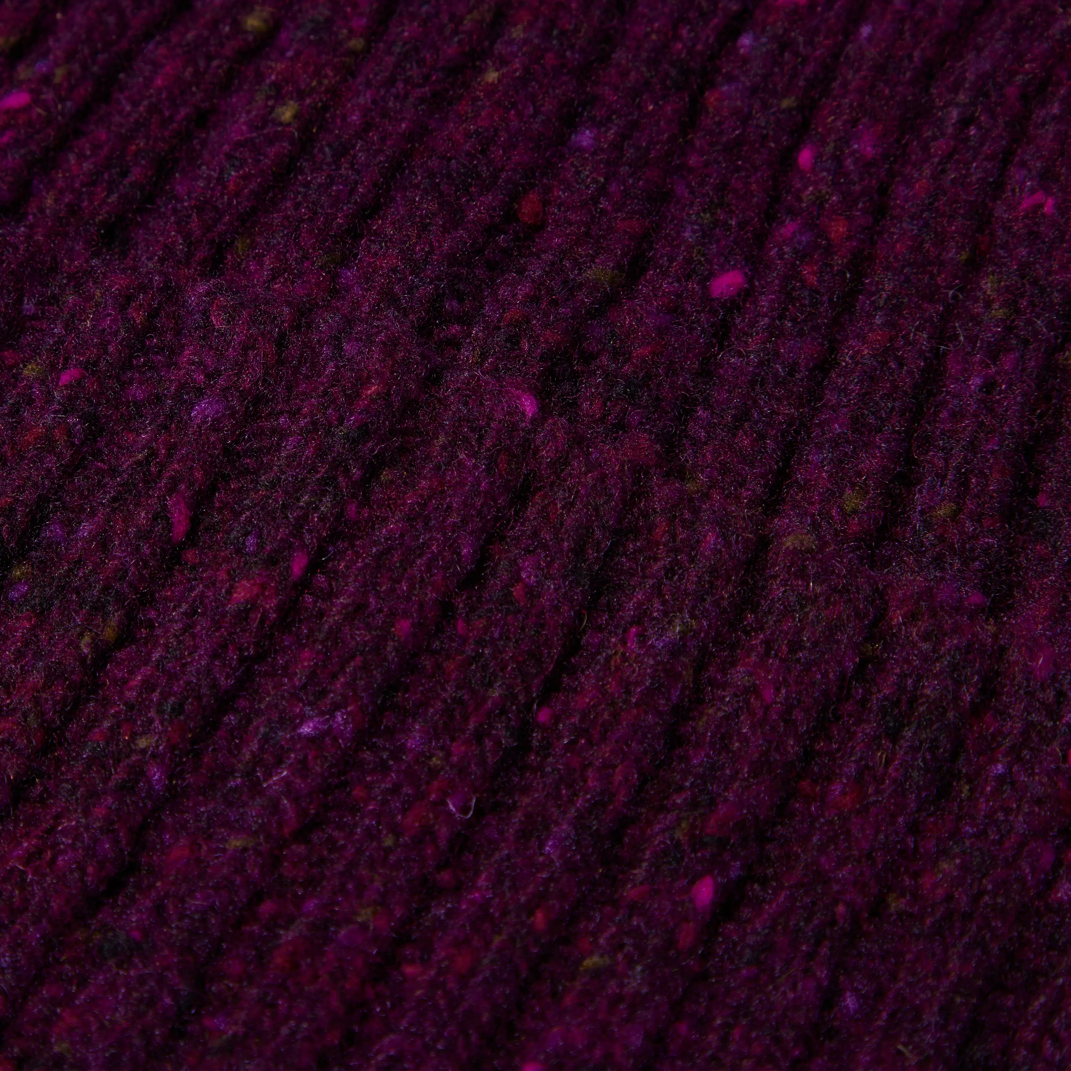 Donegal Merino Wool Ribbed Knit Hat