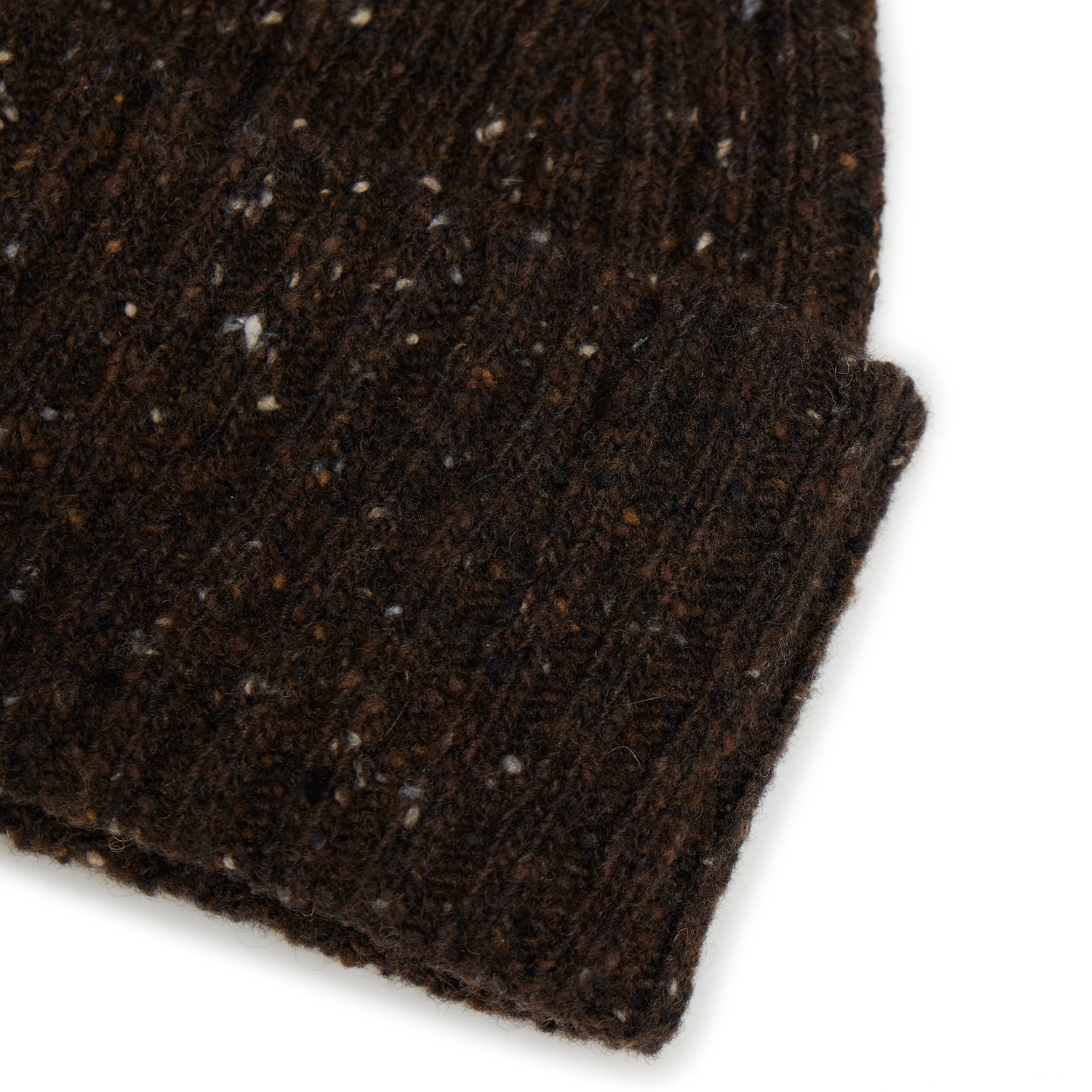 Donegal Merino Wool Ribbed Knit Hat