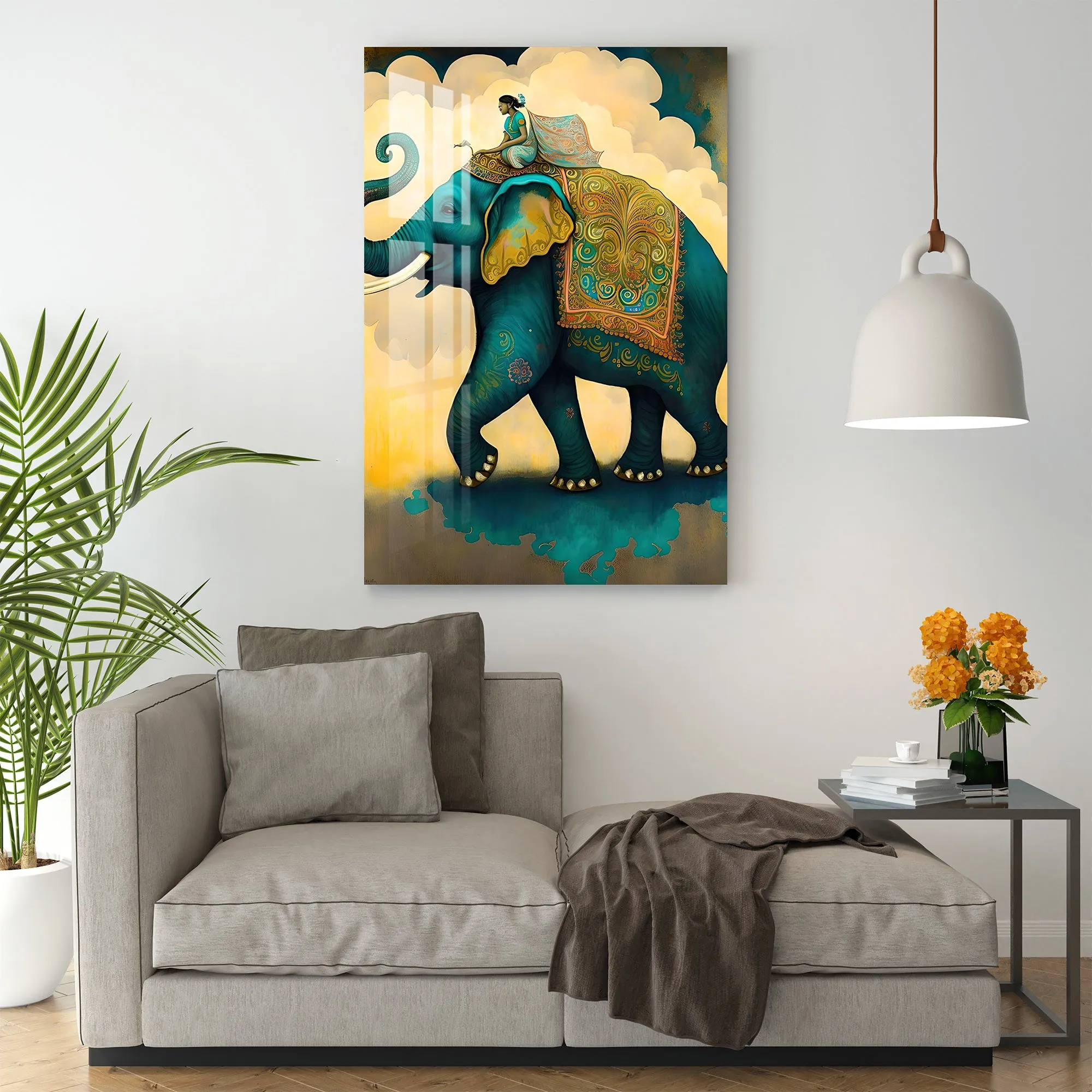 Dreamy Elephant Acrylic Wall Art