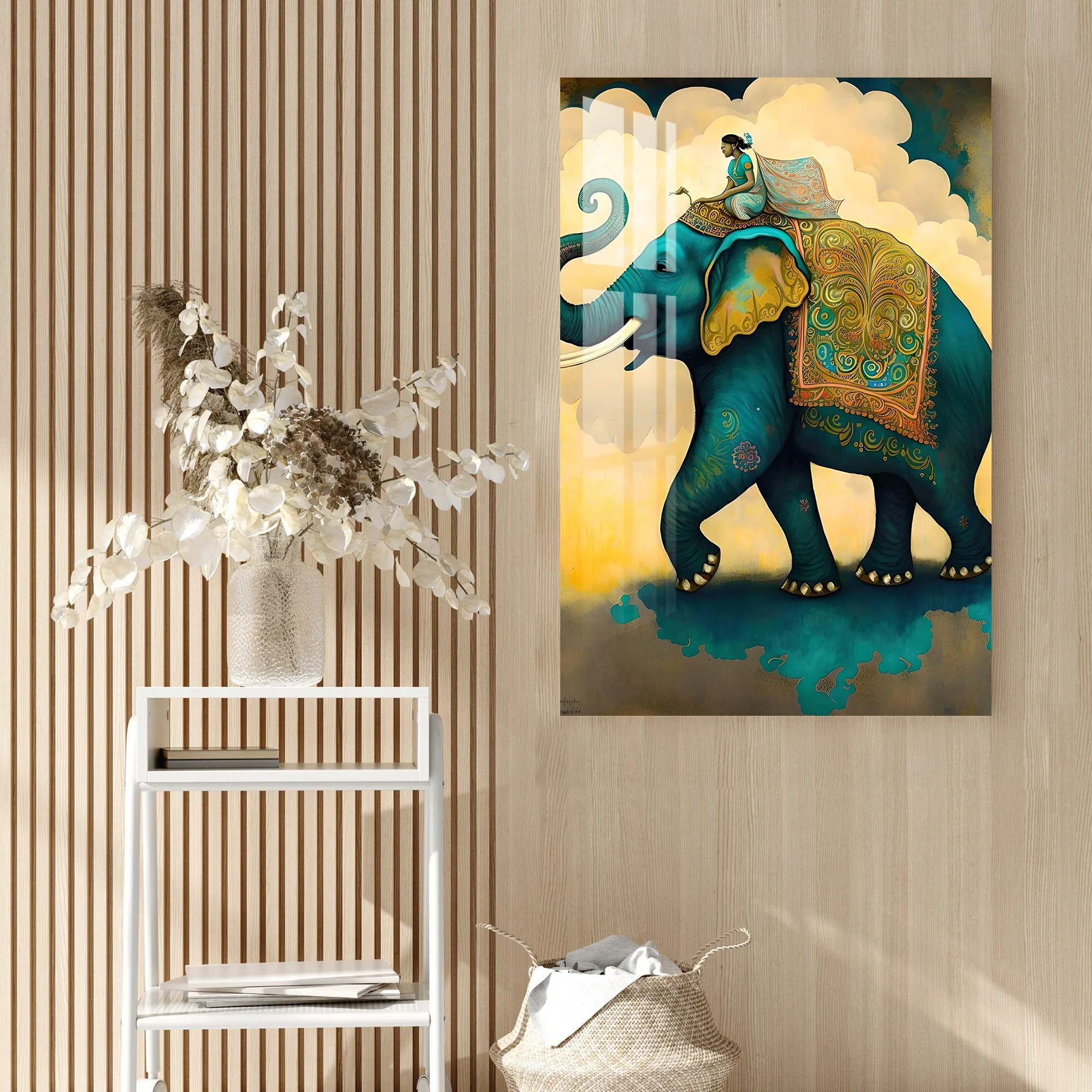 Dreamy Elephant Acrylic Wall Art