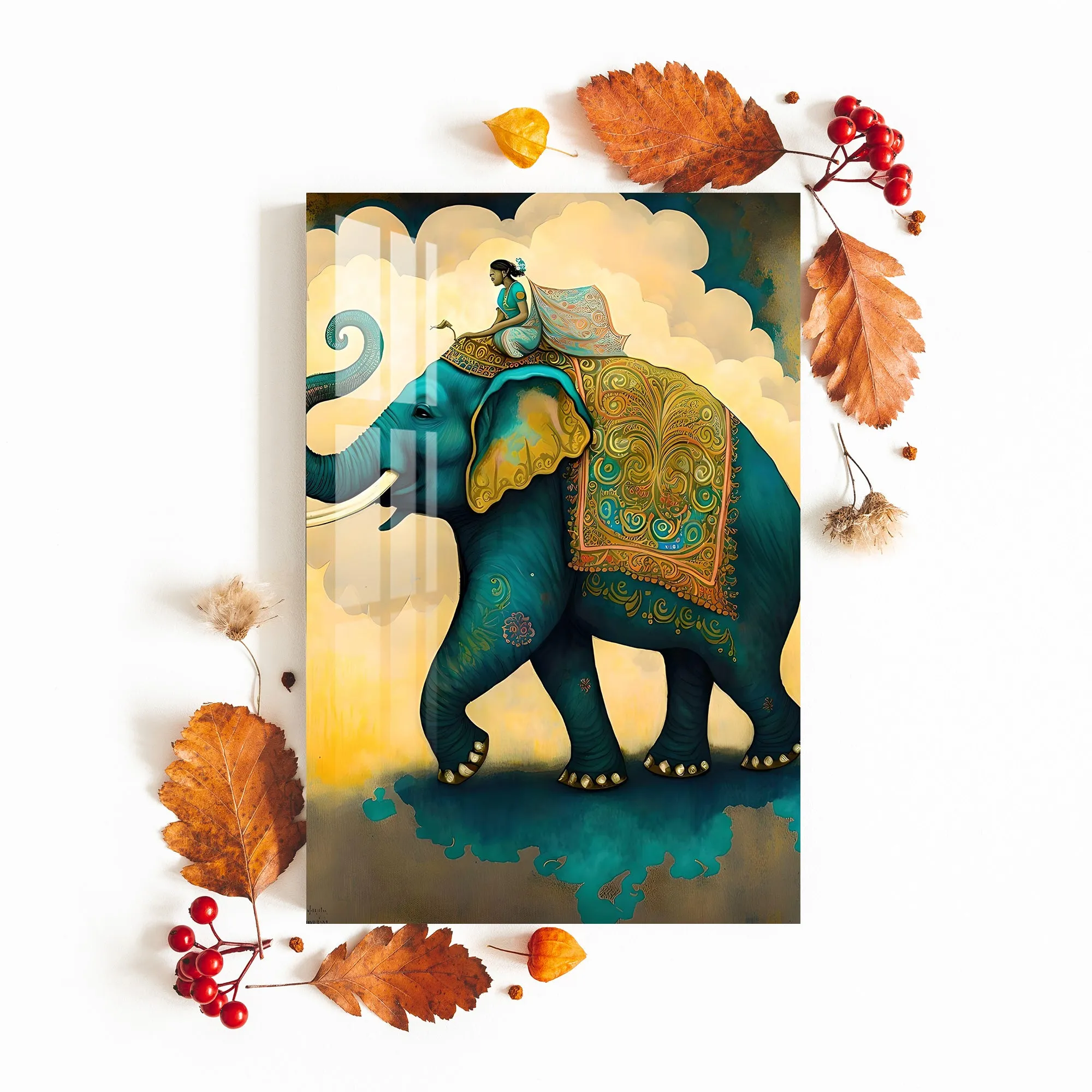 Dreamy Elephant Acrylic Wall Art