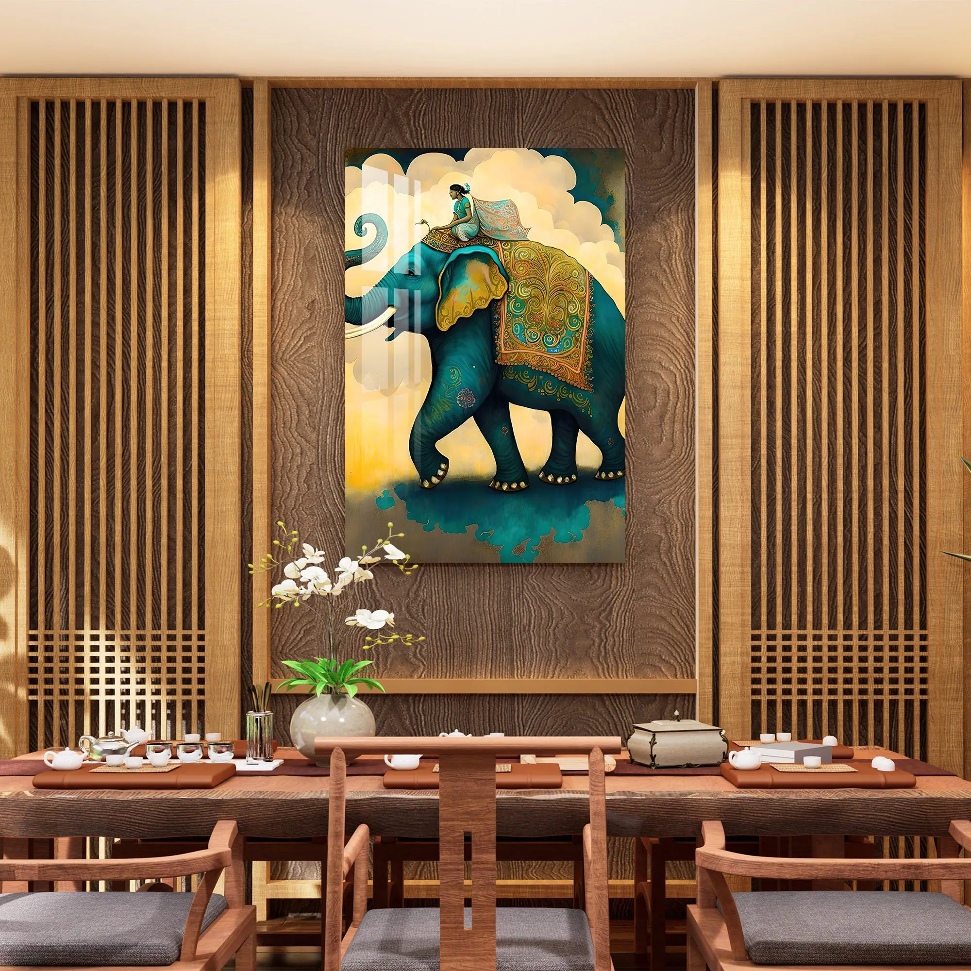 Dreamy Elephant Acrylic Wall Art