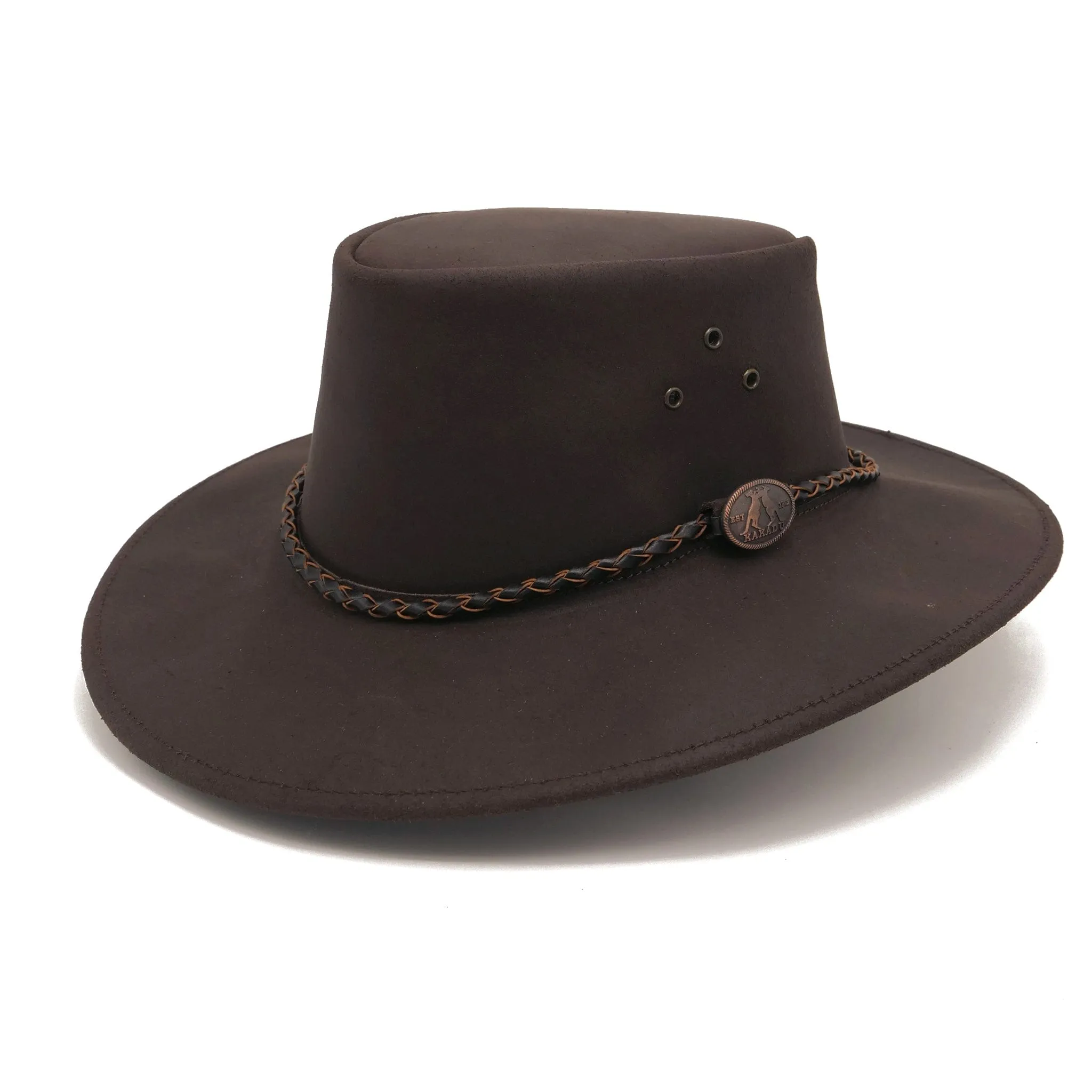 Echuca Leather Hat