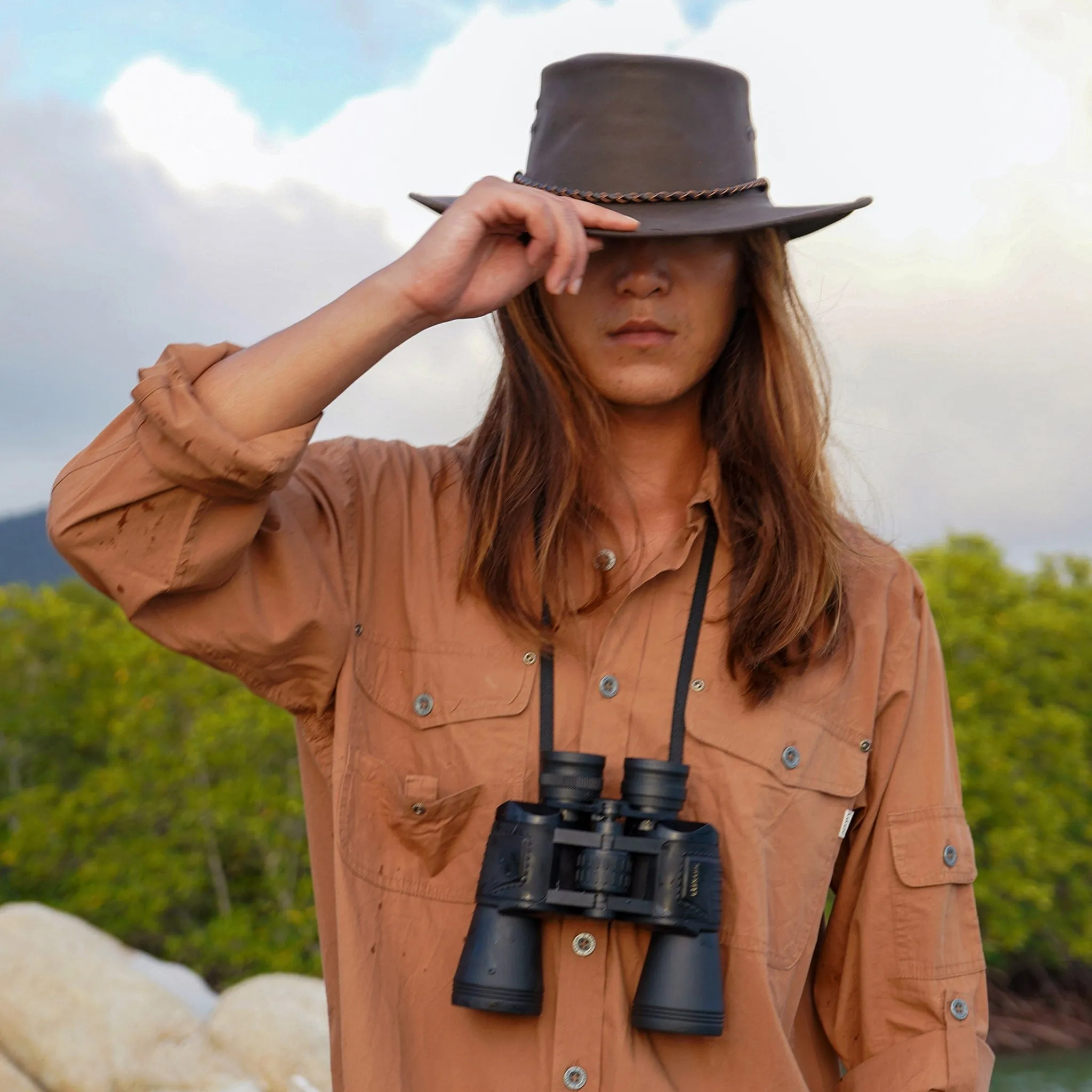 Echuca Leather Hat