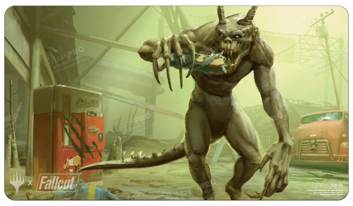 Fallout® Tarmogoyf Standard Gaming Playmat for Magic: The Gathering