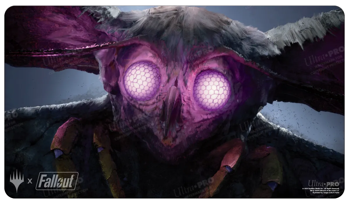 Fallout® The Wise Mothman Standard Gaming Playmat for Magic: The Gathering