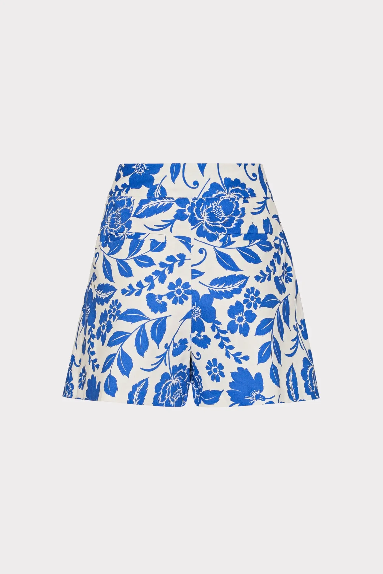 Flowers Of Spain Linen Shorts