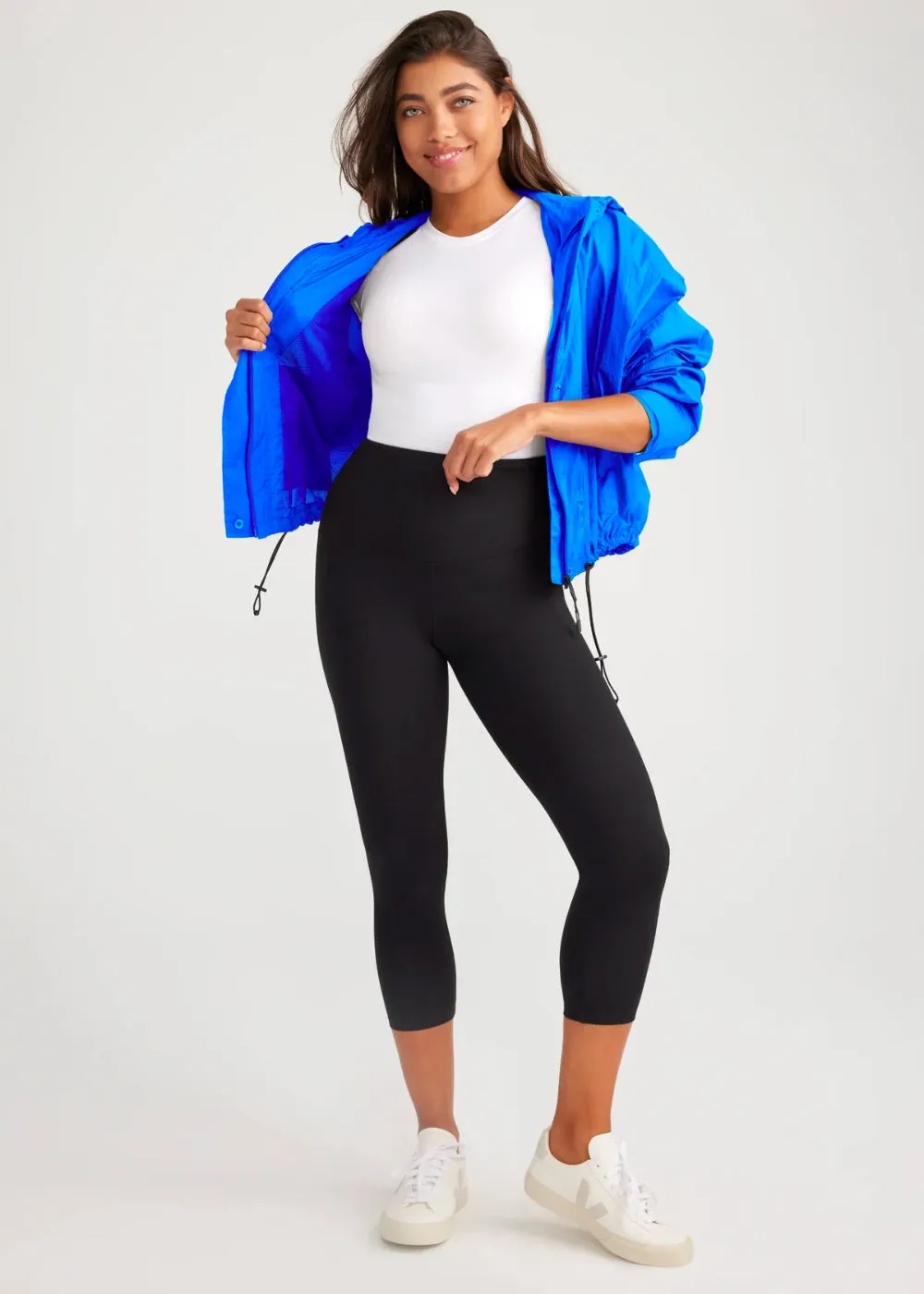 Gloria 7/8 Ankle Shaping Legging Black- Cotton Stretch