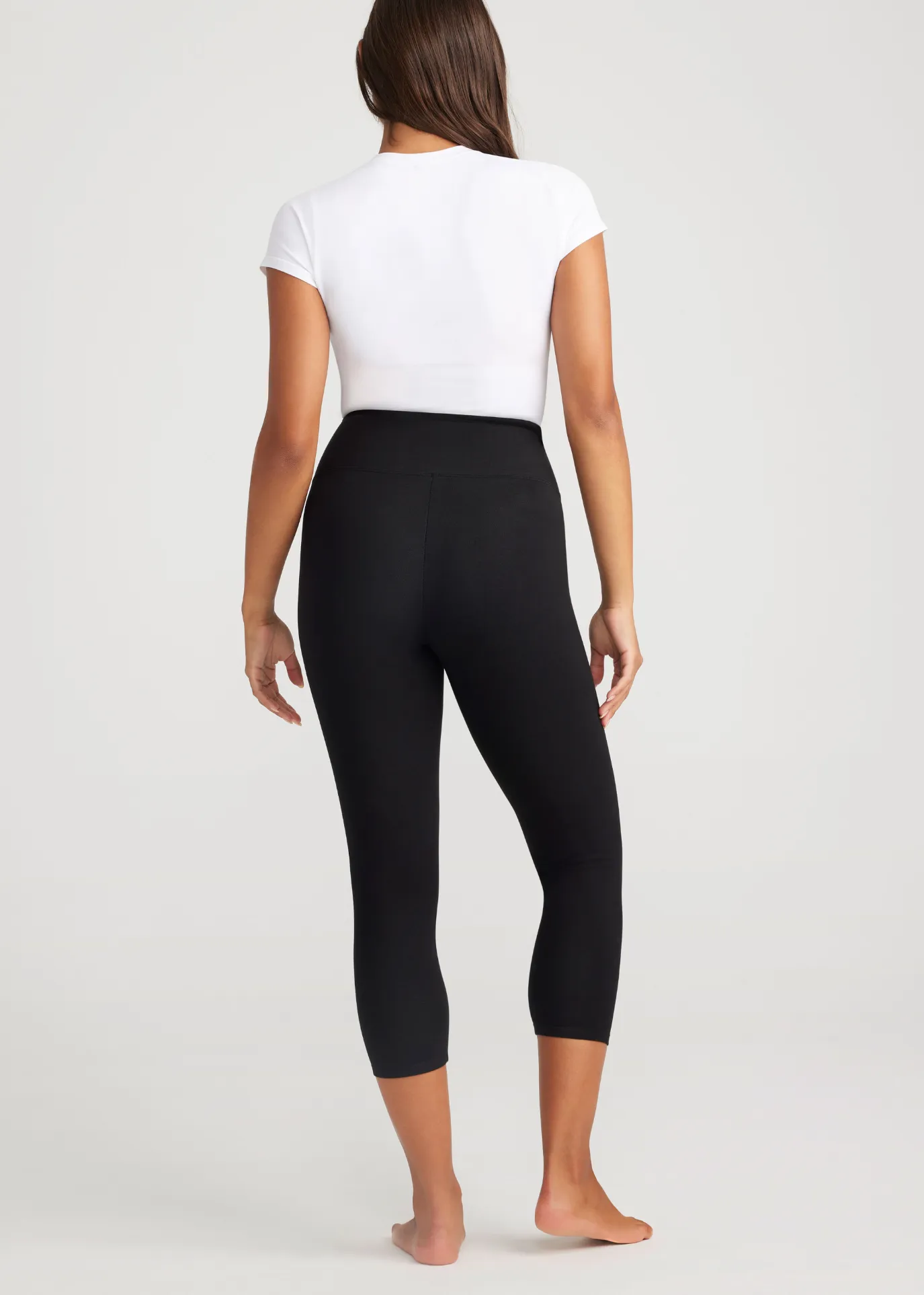 Gloria 7/8 Ankle Shaping Legging Black- Cotton Stretch